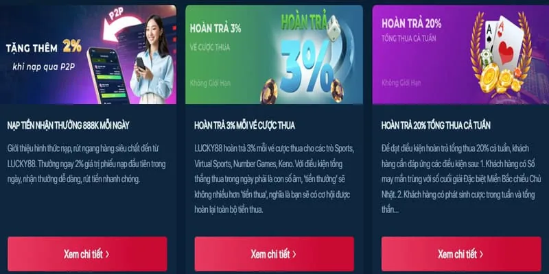 Các loại khuyến mãi đa dạng tại new88011 casino